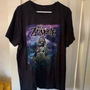 Rob zombie band t-shirt